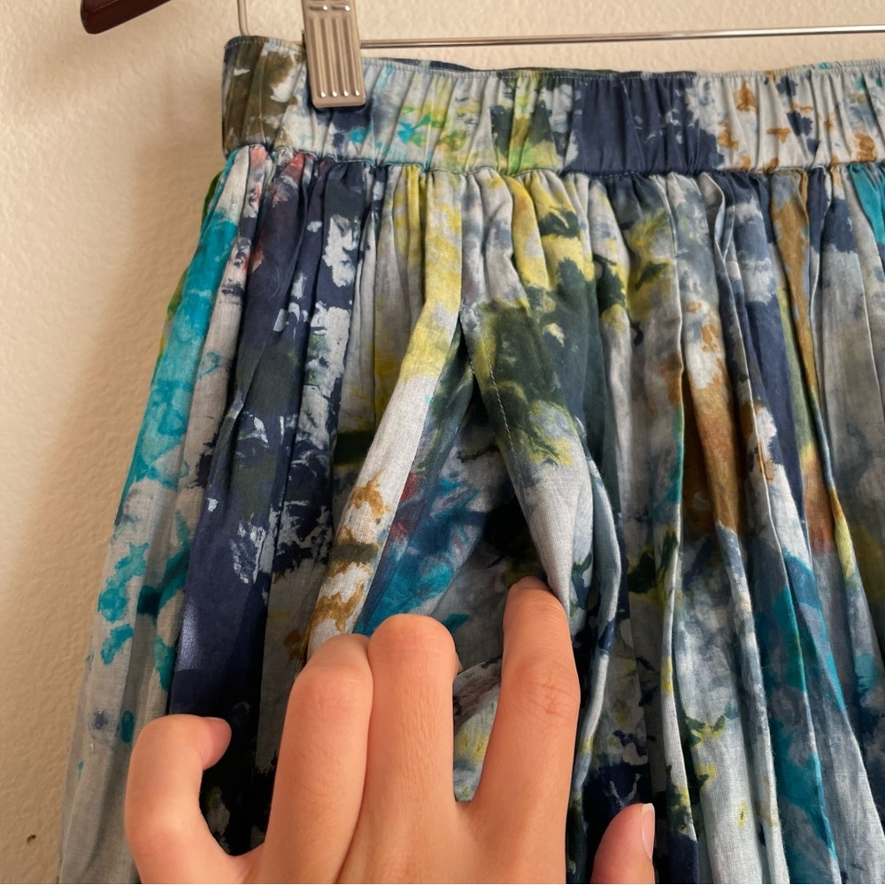 Perks and Mini Multicolor Tie-Dye Midi Skirt - Picture 4 of 8